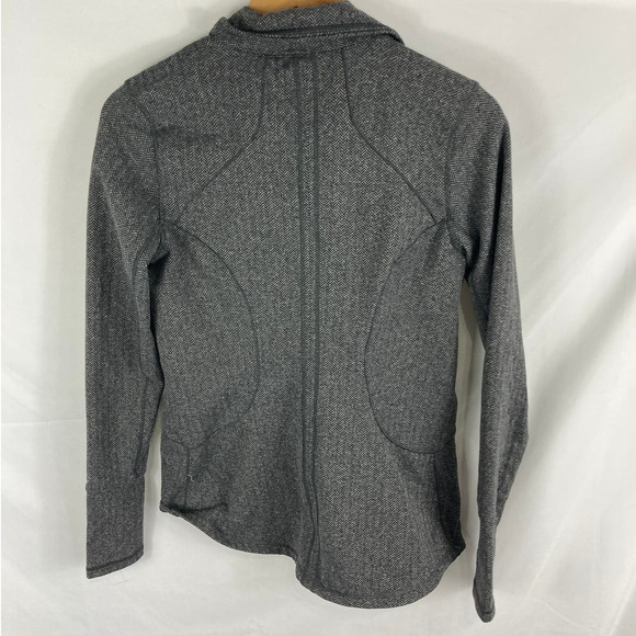 Calia Grey Houndstooth Zip Up Athletic Jacket Size Small - Picture 6 of 6